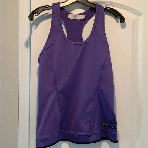 Adidas x Stella McCartney Athletic Tank Top Purple - Picture 1 of 4